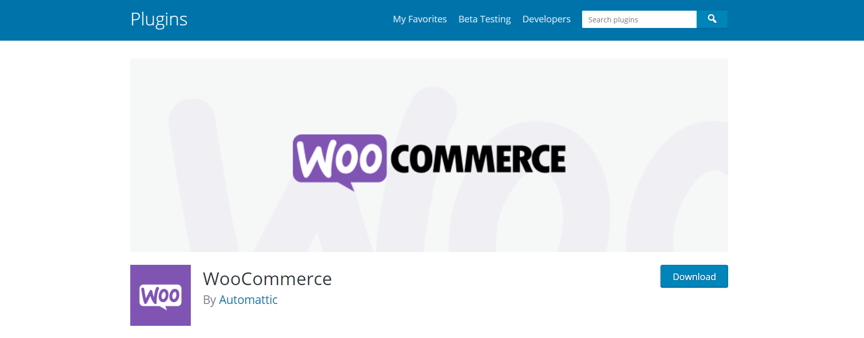 woocommerce wordpress plugin