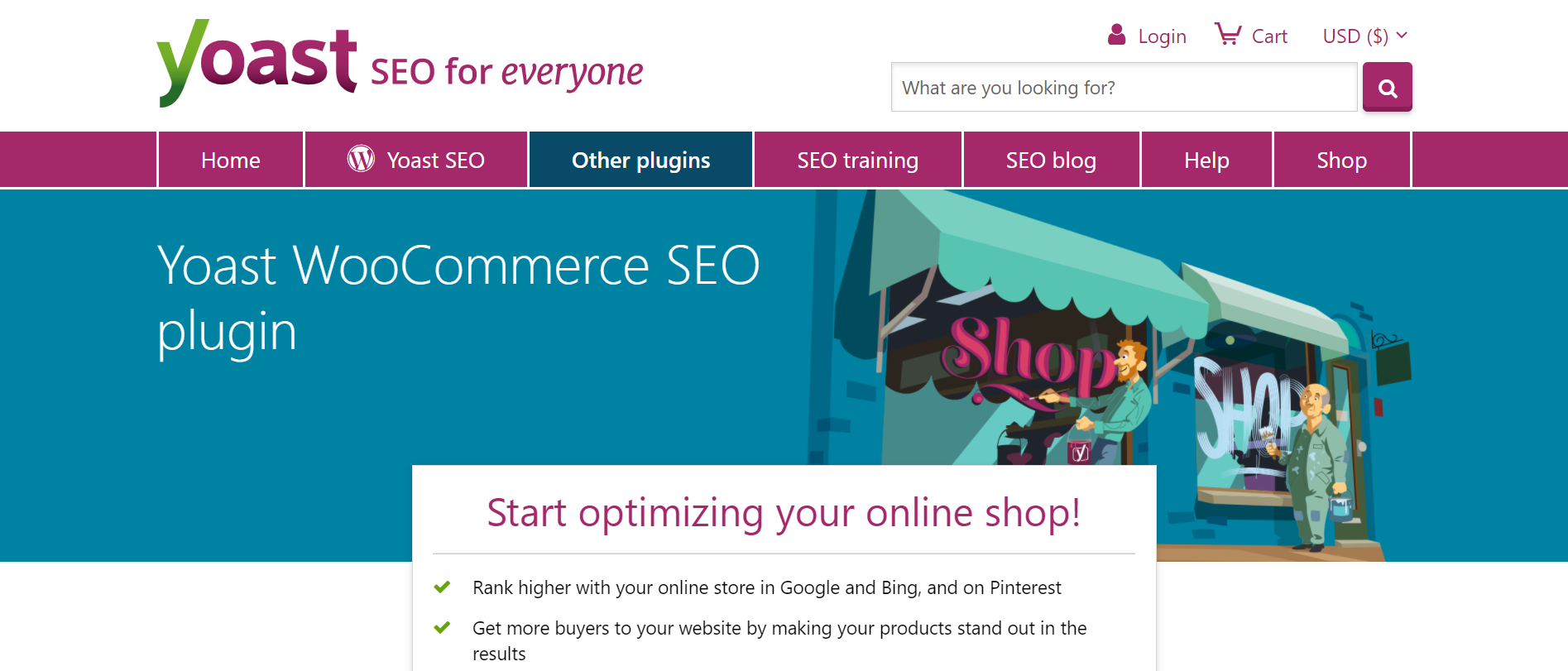 WooCommerce Yoast-WooCommerce website