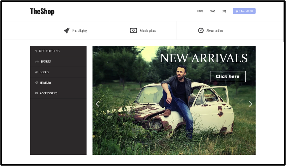 Best eCommerce Free Theme for WordPress