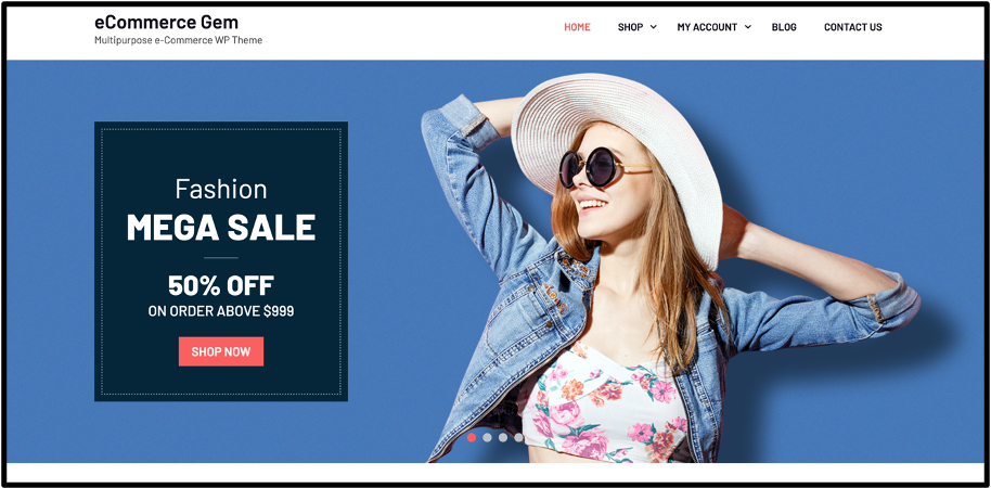 Best eCommerce Free Theme for WordPress