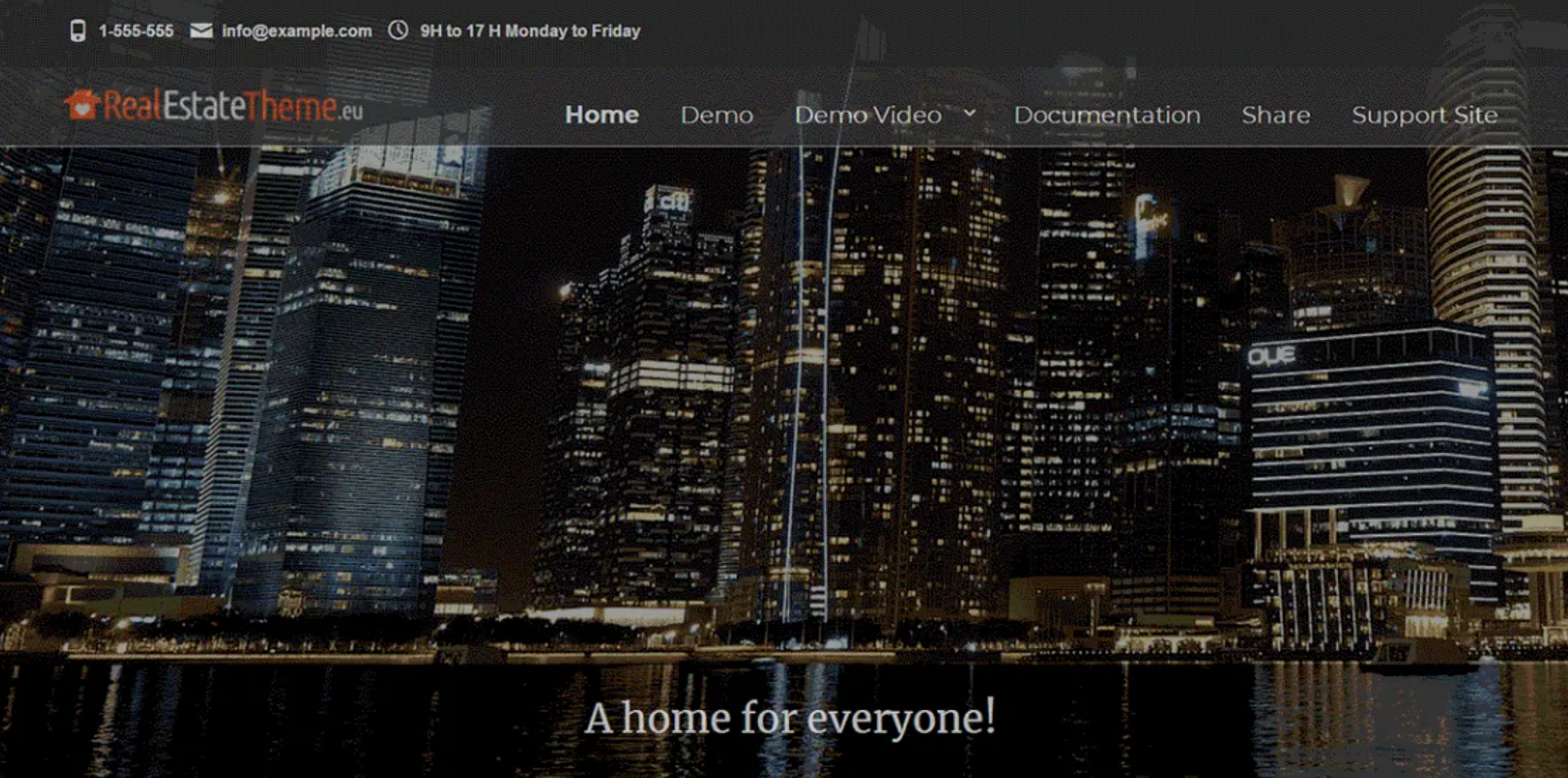 WordPress real estate themes