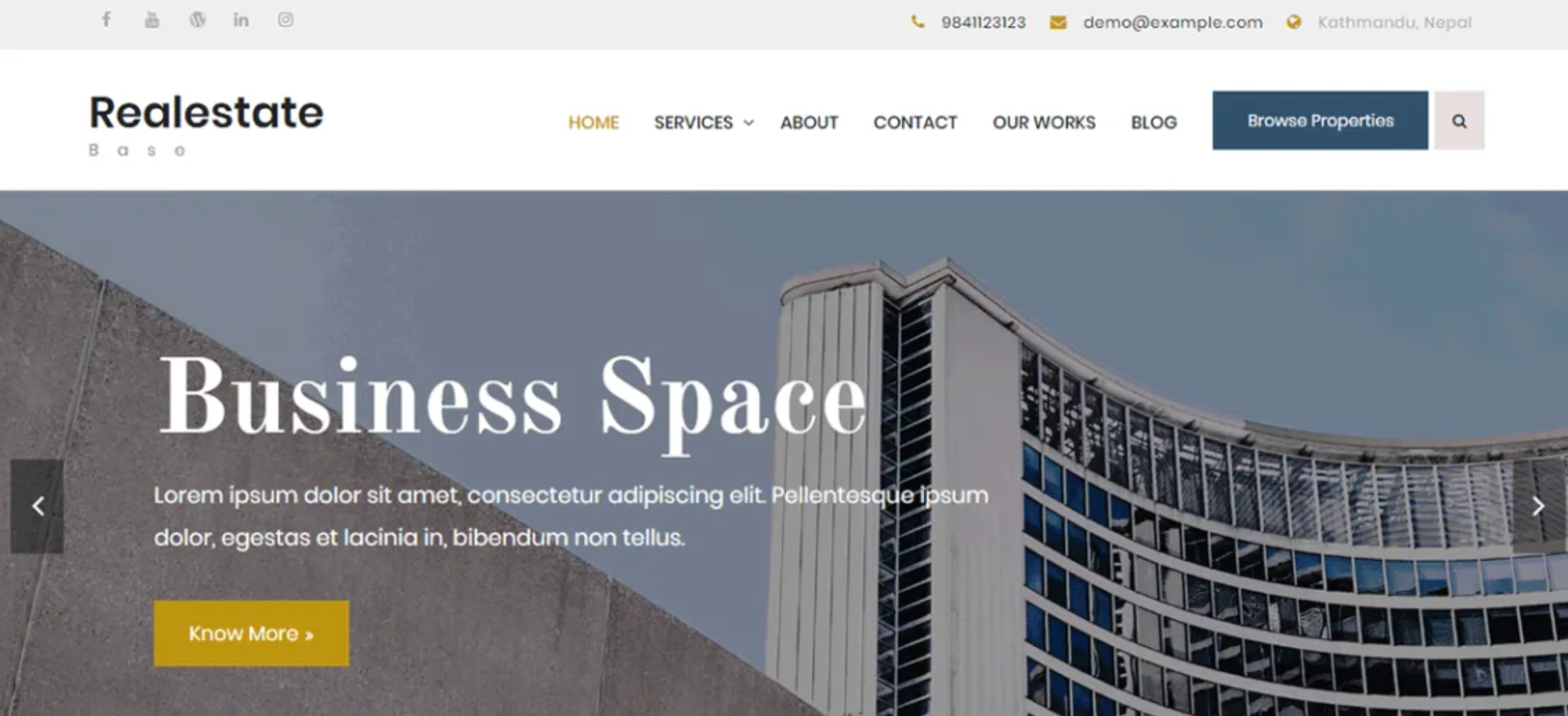 WordPress real estate themes